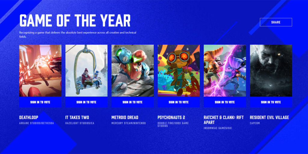 It Takes Two คว้ารางวัล Game of the Year 2021 จากงาน The Game